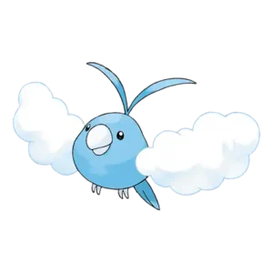 Swablu Pokemon 333 – miniatura i grafika Pokédex
