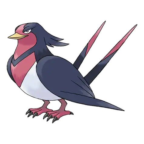 Swellow Pokemon 277 – opis, ewolucje, ataki i ciekawostki