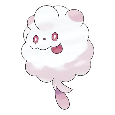 Swirlix Pokemon 684 – miniatura i grafika Pokédex