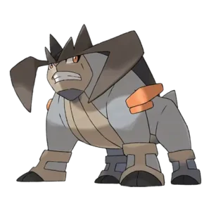 Terrakion Pokemon 639 – miniatura i grafika Pokédex