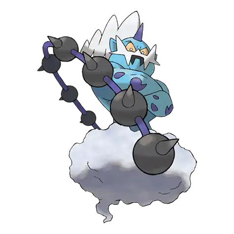 Thundurus-Incarnate Pokemon 642 – miniatura i grafika Pokédex