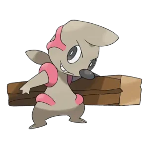 Timburr Pokemon 532 – miniatura i grafika Pokédex