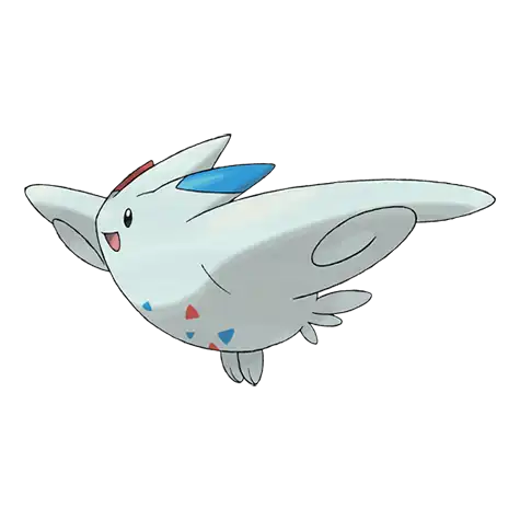 Togekiss Pokemon 468 – miniatura i grafika Pokédex