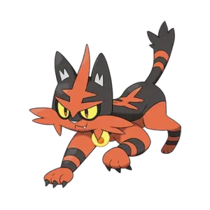 Torracat Pokemon 726 – miniatura i grafika Pokédex