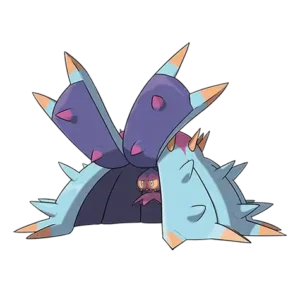 Toxapex Pokemon 748 – miniatura i grafika Pokédex