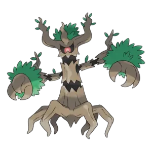 Trevenant Pokemon 709 – miniatura i grafika Pokédex