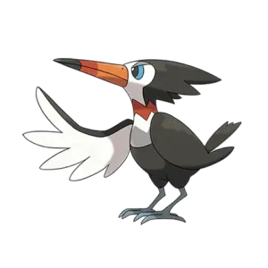 Trumbeak Pokemon 732 – miniatura i grafika Pokédex