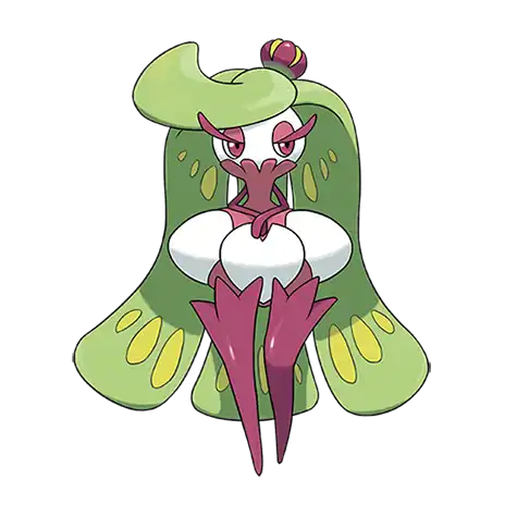 Tsareena Pokemon 763 – miniatura i grafika Pokédex