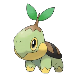 Turtwig Pokemon 387 – miniatura i grafika Pokédex