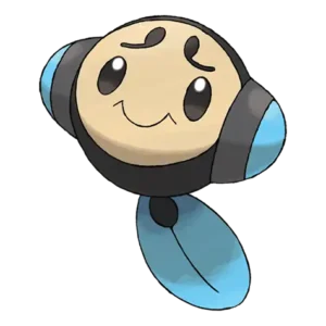 Tympole Pokemon 535 – miniatura i grafika Pokédex