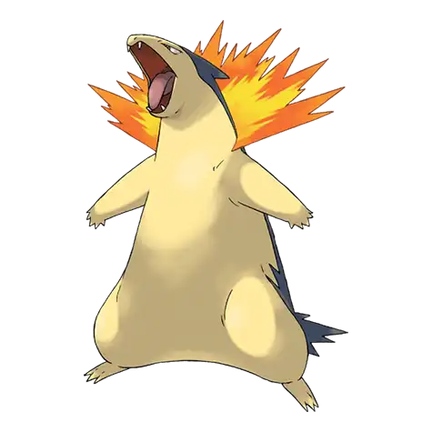 Typhlosion Pokemon 157 – opis, ewolucje, ataki i ciekawostki