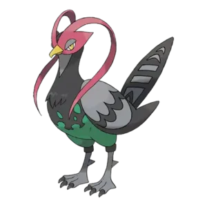 Unfezant Pokemon 521 – miniatura i grafika Pokédex