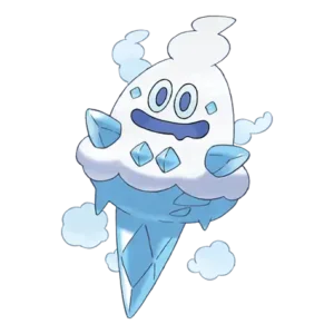 Vanillish Pokemon 583 – miniatura i grafika Pokédex