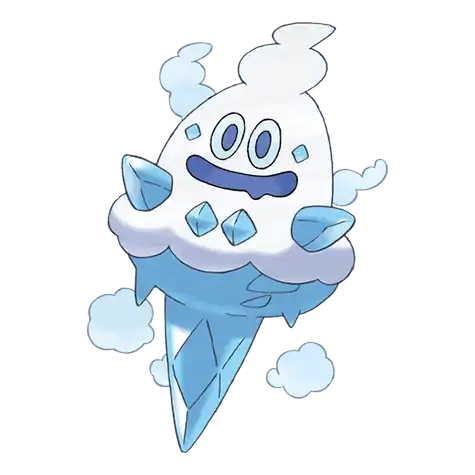 Vanillish Pokemon 583 – miniatura i grafika Pokédex