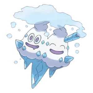 Vanilluxe Pokemon 584 – miniatura i grafika Pokédex