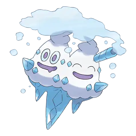 Vanilluxe Pokemon 584 – miniatura i grafika Pokédex