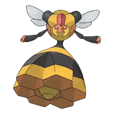 Vespiquen Pokemon 416 – miniatura i grafika Pokédex