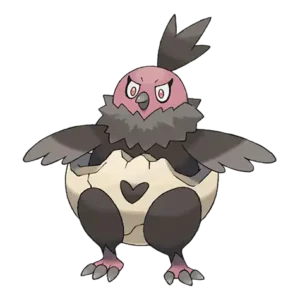 Vullaby Pokemon 629 – miniatura i grafika Pokédex