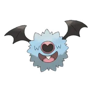 Woobat Pokemon 527 – miniatura i grafika Pokédex