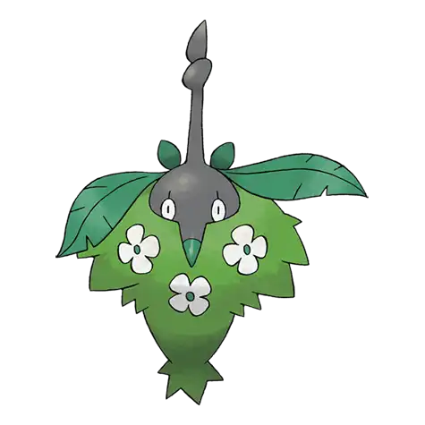 Wormadam-Plant Pokemon 413 – miniatura i grafika Pokédex