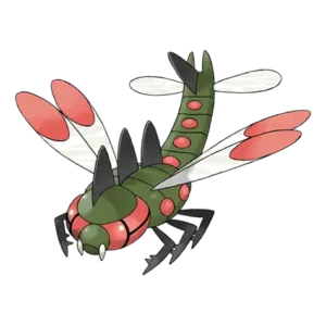 Yanmega Pokemon 469 – miniatura i grafika Pokédex