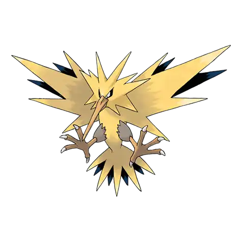 Zapdos Pokemon 145 – opis, ewolucje, ataki i ciekawostki