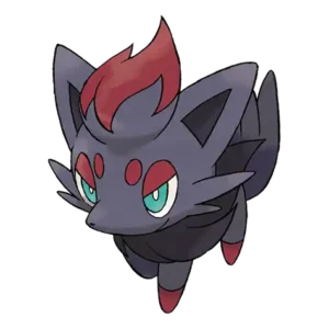 Zorua Pokemon 570 – miniatura i grafika Pokédex