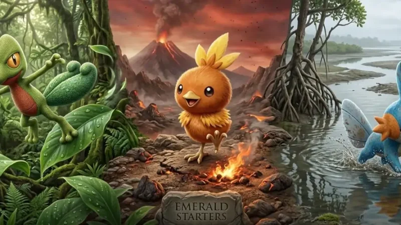best starter pokemon emerald