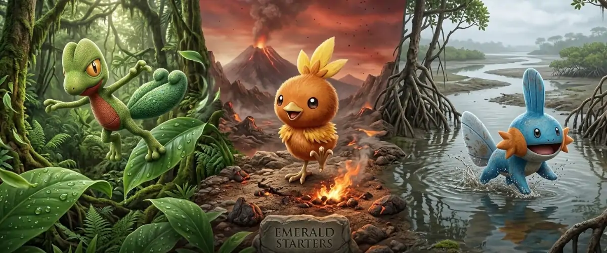 best starter pokemon emerald