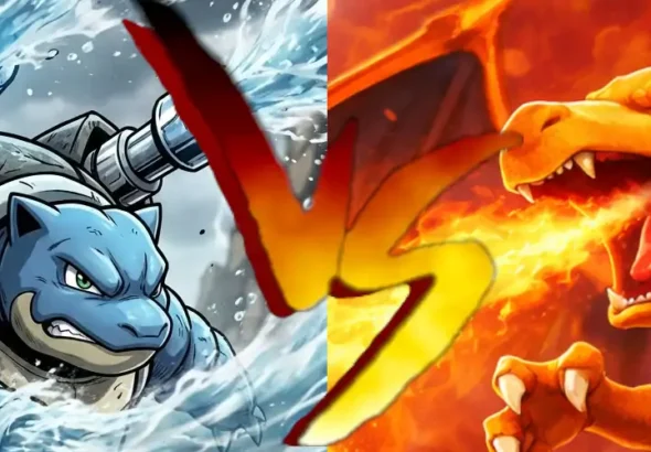 charizard vs blastoise