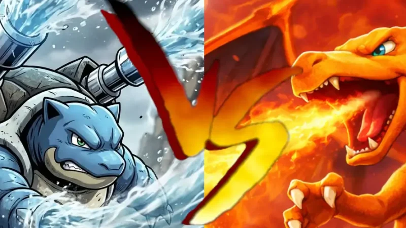 charizard vs blastoise