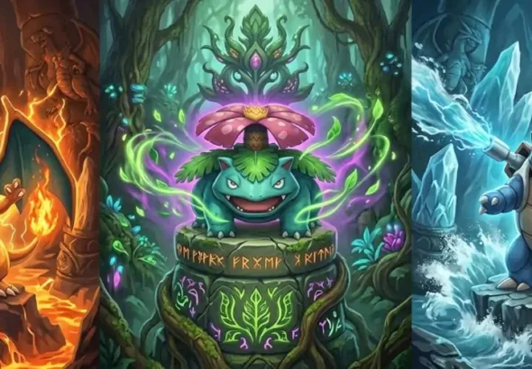 Wielka Triada Kanto: Charizard vs Blastoise vs Venusaur – Studium Porównawcze ewolucji