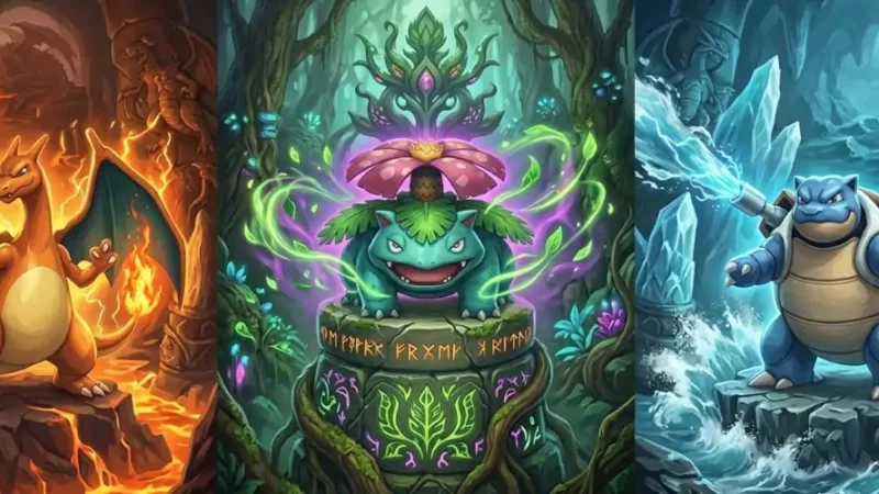 Wielka Triada Kanto: Charizard vs Blastoise vs Venusaur – Studium Porównawcze ewolucji