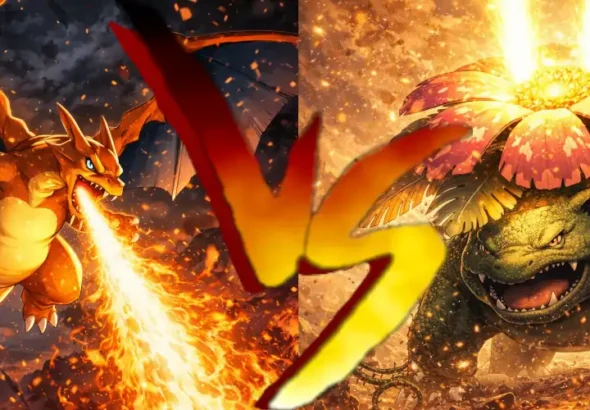 Charizard vs Venusaur - Analiza strategiczna starterów regionu Kanto