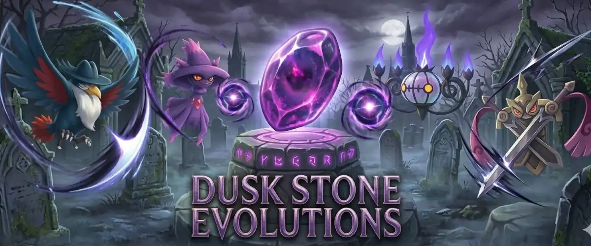 dusk stone evolutions