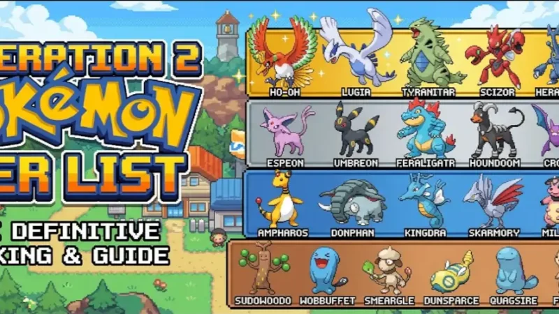 best gen 2 pokemon