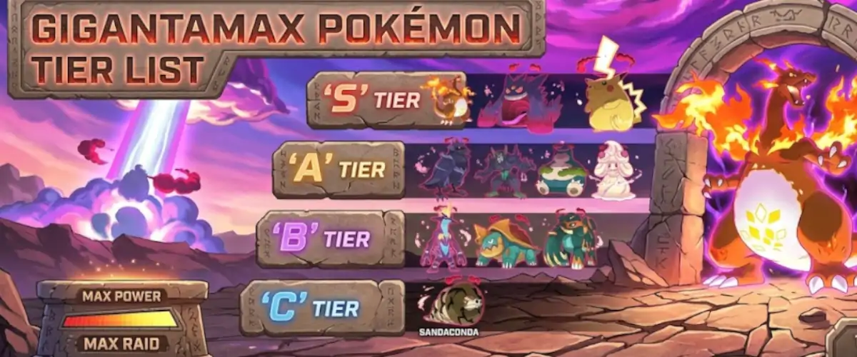 gigantamax pokemon tier list
