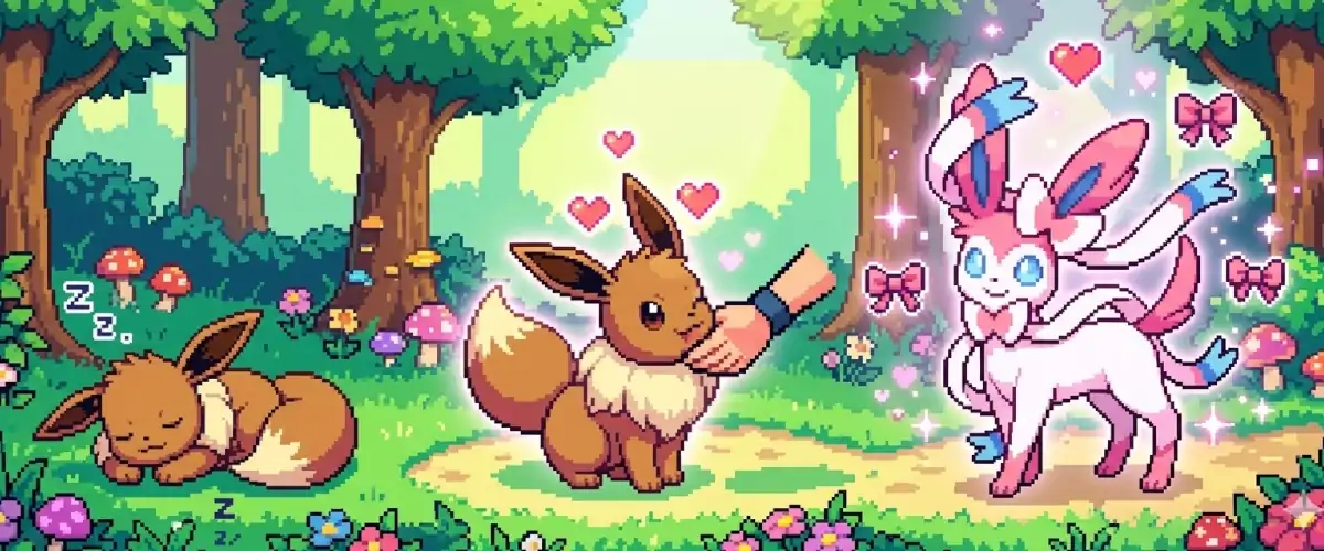 jak ewoluować eevee w sylveona