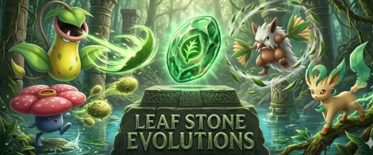 leaf stone evolutions