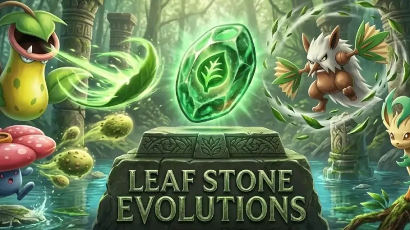 leaf stone evolutions