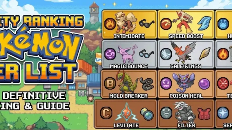 pokemon abilities tier list