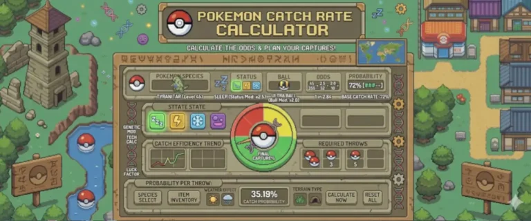 pokemon capture rate calculator