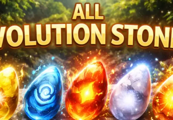 pokemon evolution stones
