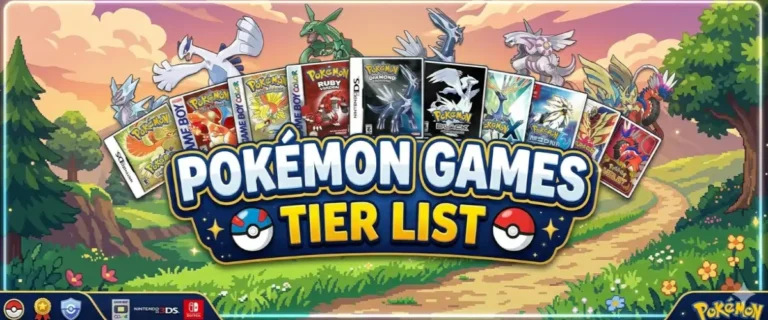 pokemon games tier list