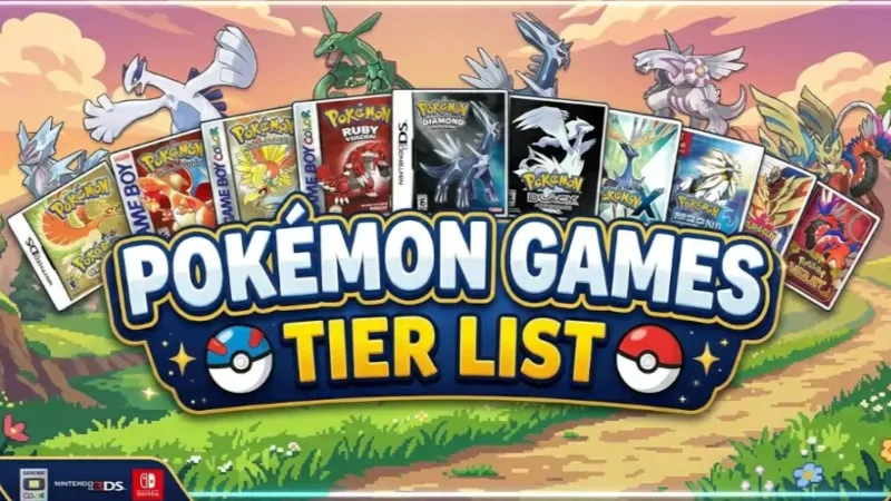 pokemon games tier list