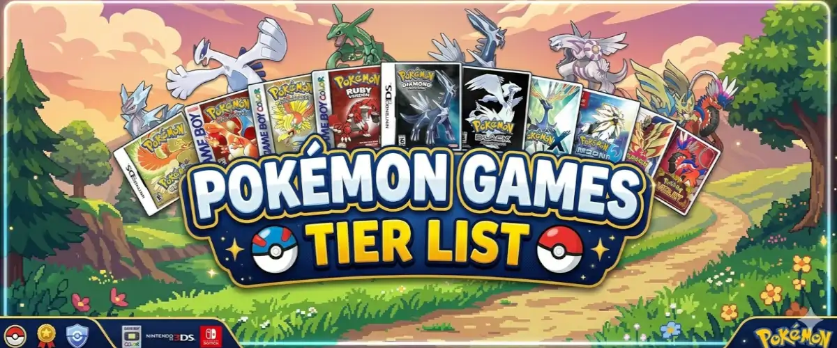 pokemon games tier list