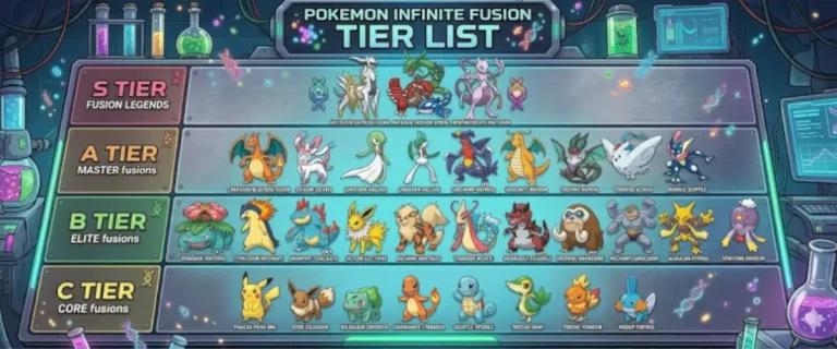 pokemon infinite fusion tier list