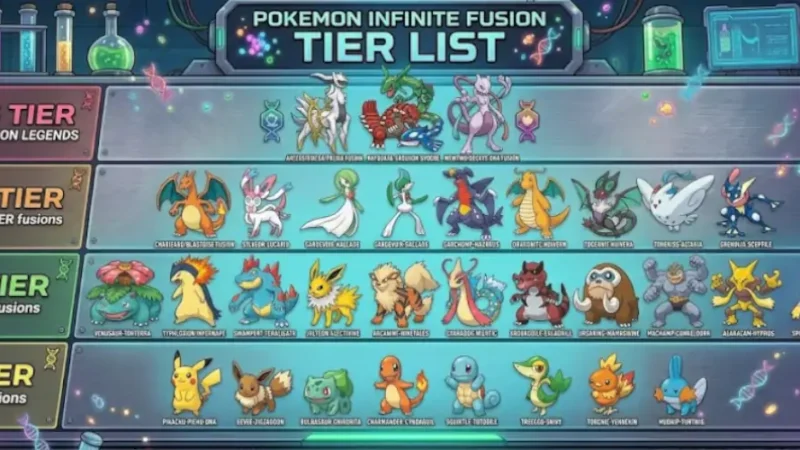 pokemon infinite fusion tier list