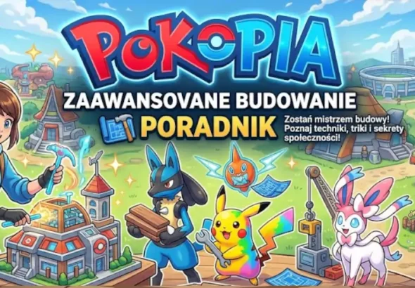 pokemon pokopia zaawansowane budowanie