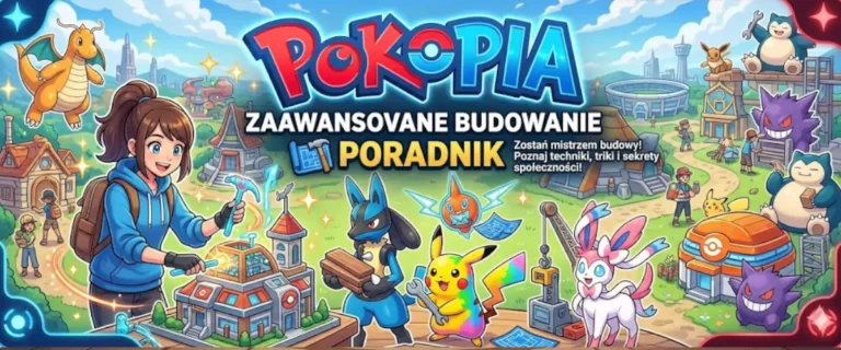 pokemon pokopia zaawansowane budowanie